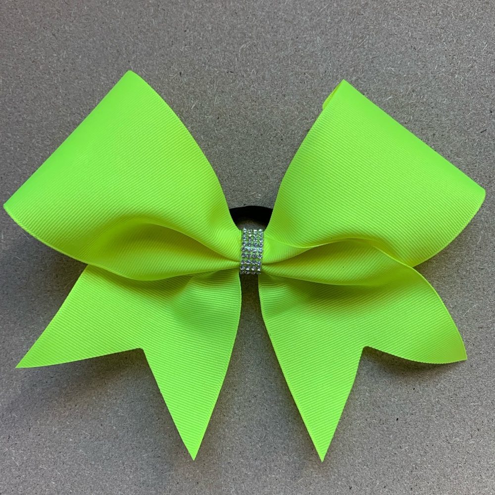 Neon Cheer Bow